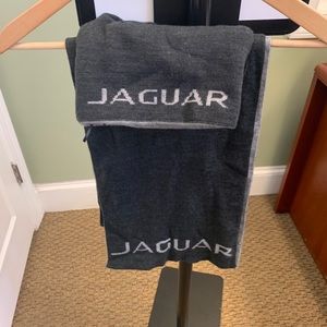 Jaguar matching beanie and scarf